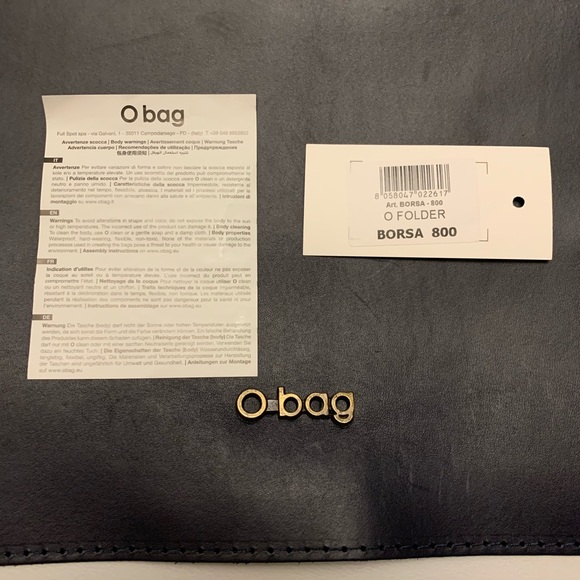 OBag O Bag Folder Messenger Bag With Leather Flap - Picture 13 of 15